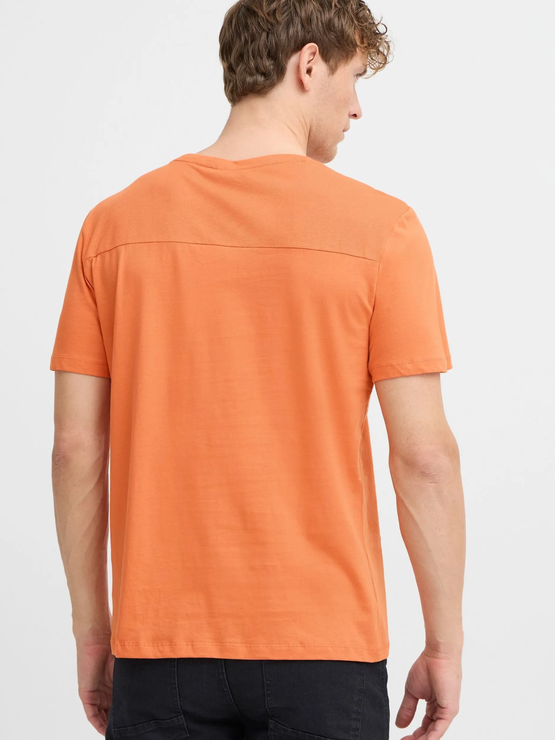BLEND Herren T-Shirt - BHJago in orange