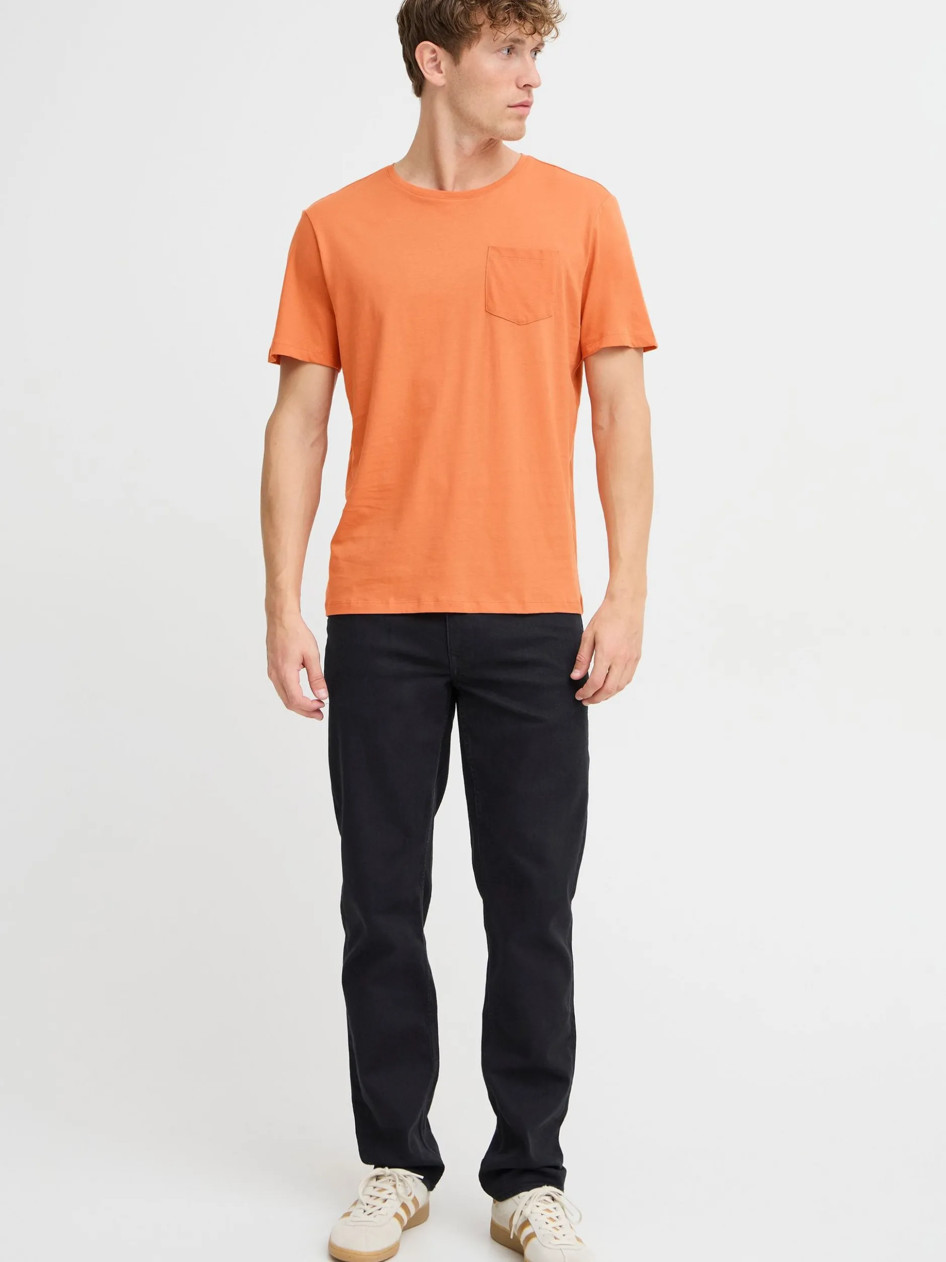 BLEND Herren T-Shirt - BHJago in orange