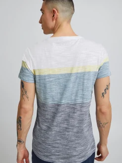 BLEND Herren T-Shirt - BHJakob in weiß