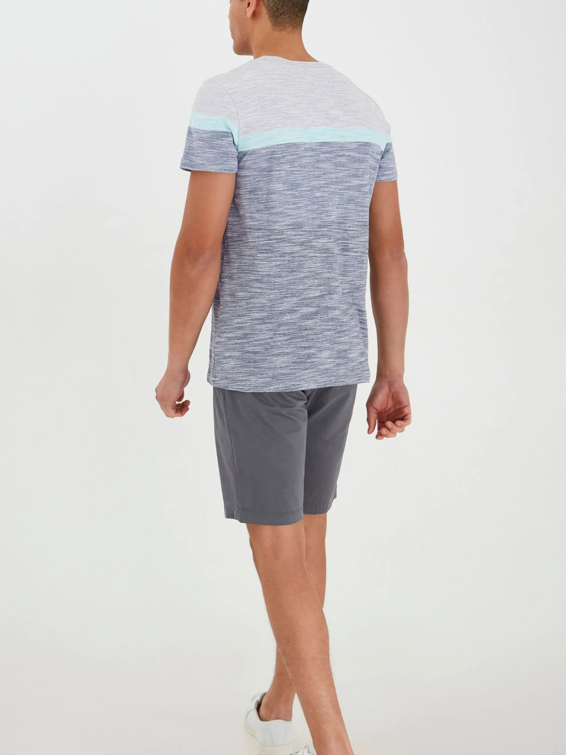 BLEND Herren T-Shirt - BHJakob in blau