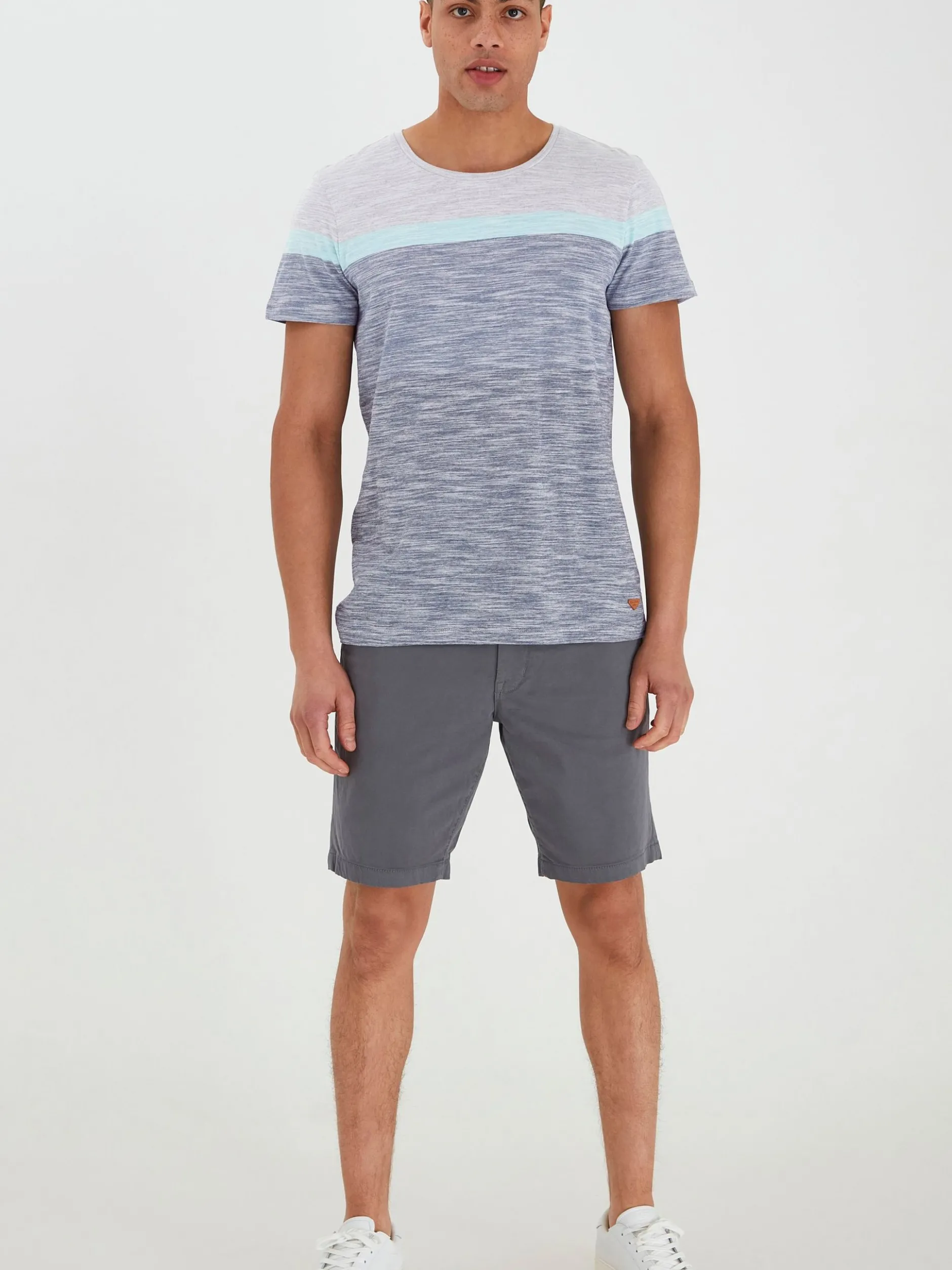 BLEND Herren T-Shirt - BHJakob in blau
