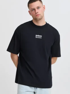 BLEND Herren T-Shirt - BHJamil in schwarz