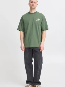 BLEND Herren T-Shirt - BHJehon in grün