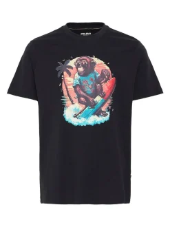 BLEND Herren T-Shirt - BHJessy in schwarz