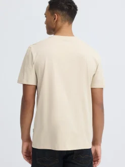 BLEND Herren T-Shirt - BHKemuel in beige