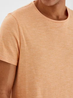 BLEND Herren T-Shirt - BHMuddy in orange
