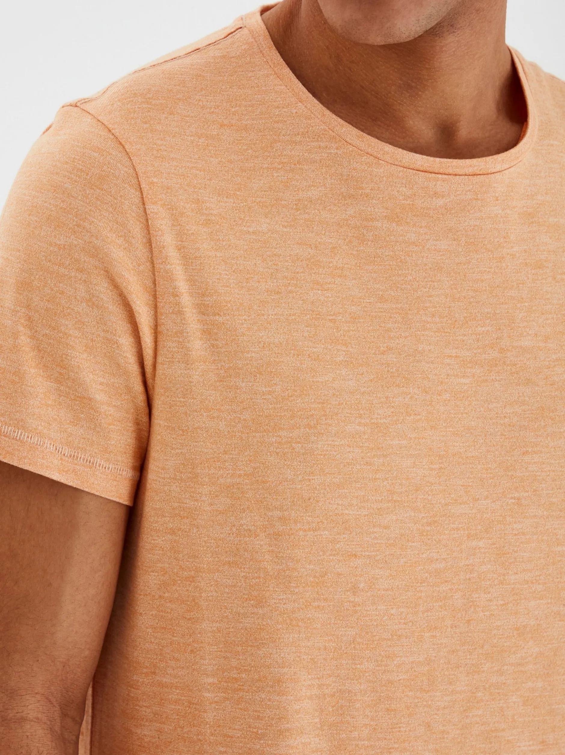 BLEND Herren T-Shirt - BHMuddy in orange
