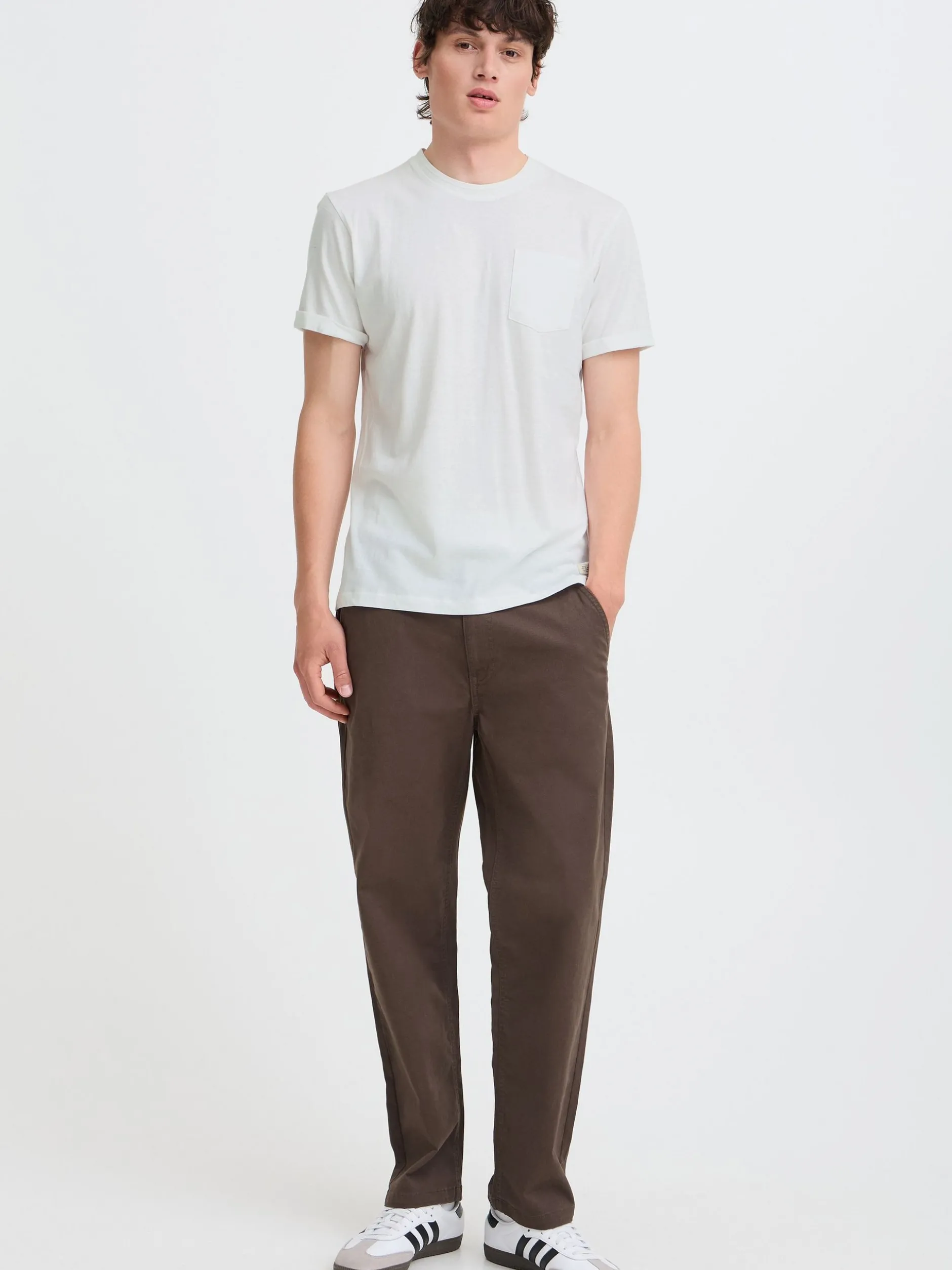 BLEND Herren T-Shirt - BHNasir in weiß