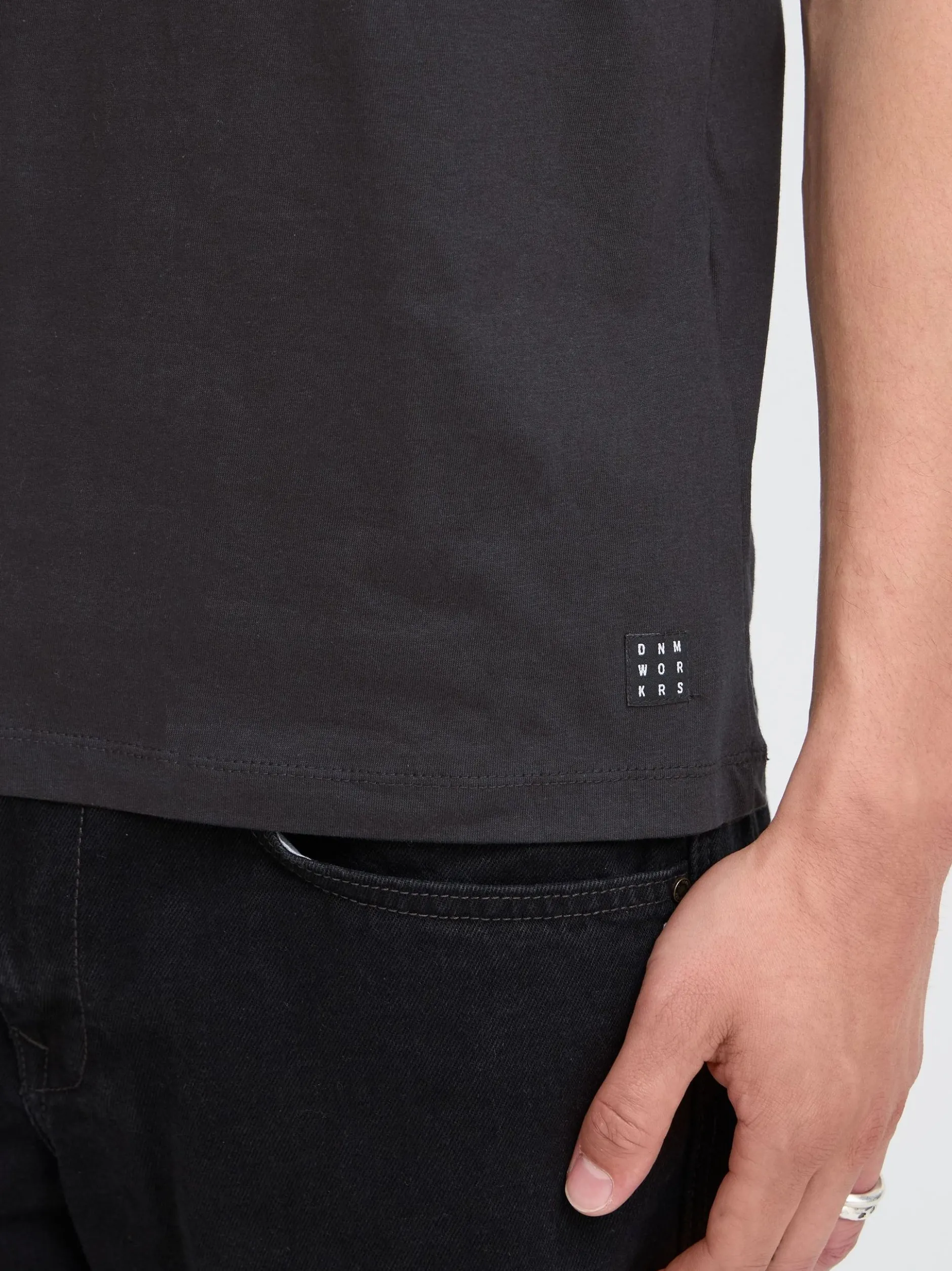 BLEND Herren T-Shirt - BHNasir in schwarz