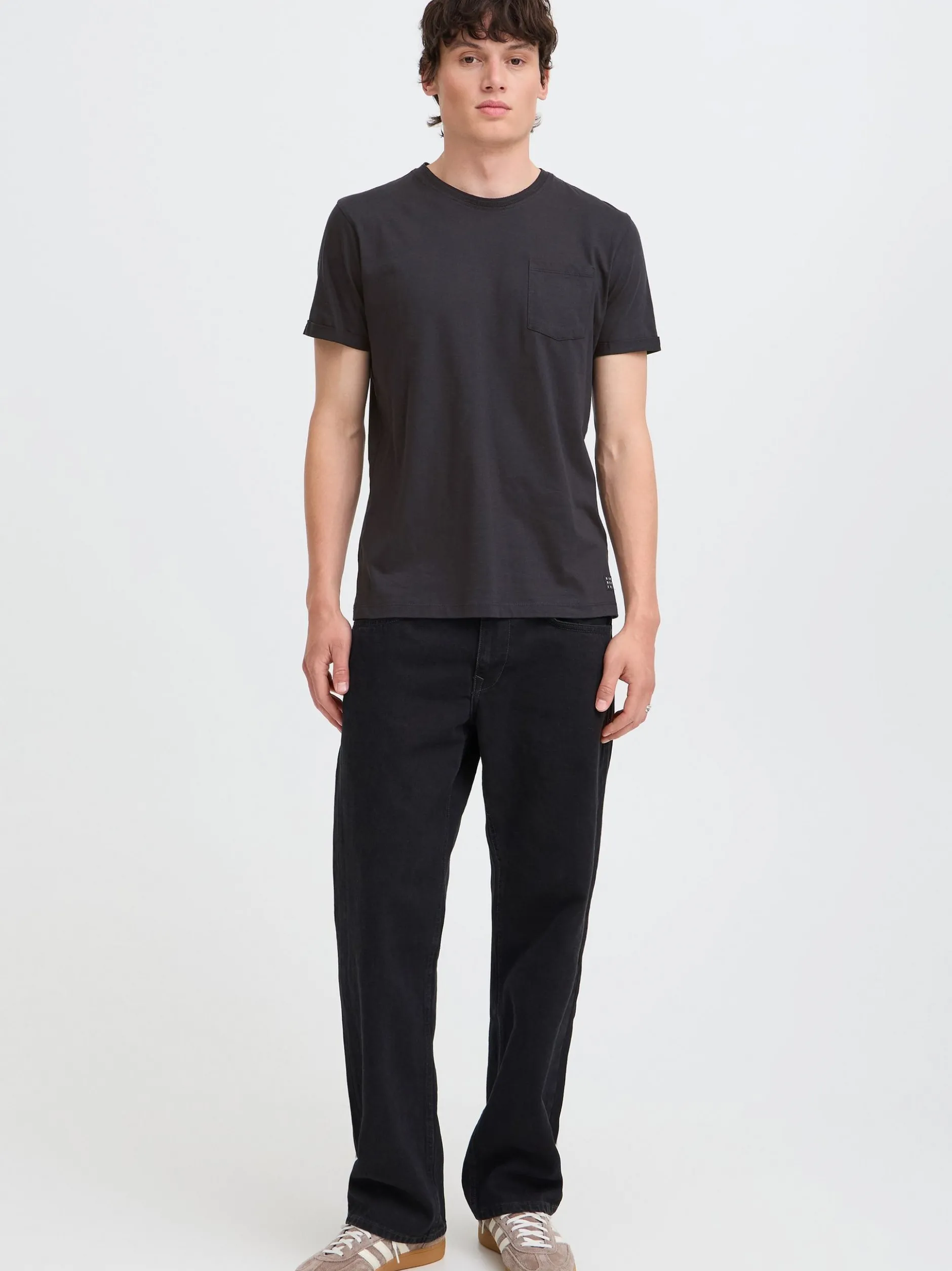 BLEND Herren T-Shirt - BHNasir in schwarz
