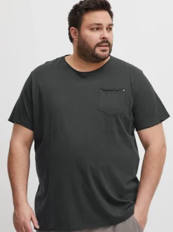 BLEND Herren T-Shirt - BHNOEL Big & Tall in schwarz