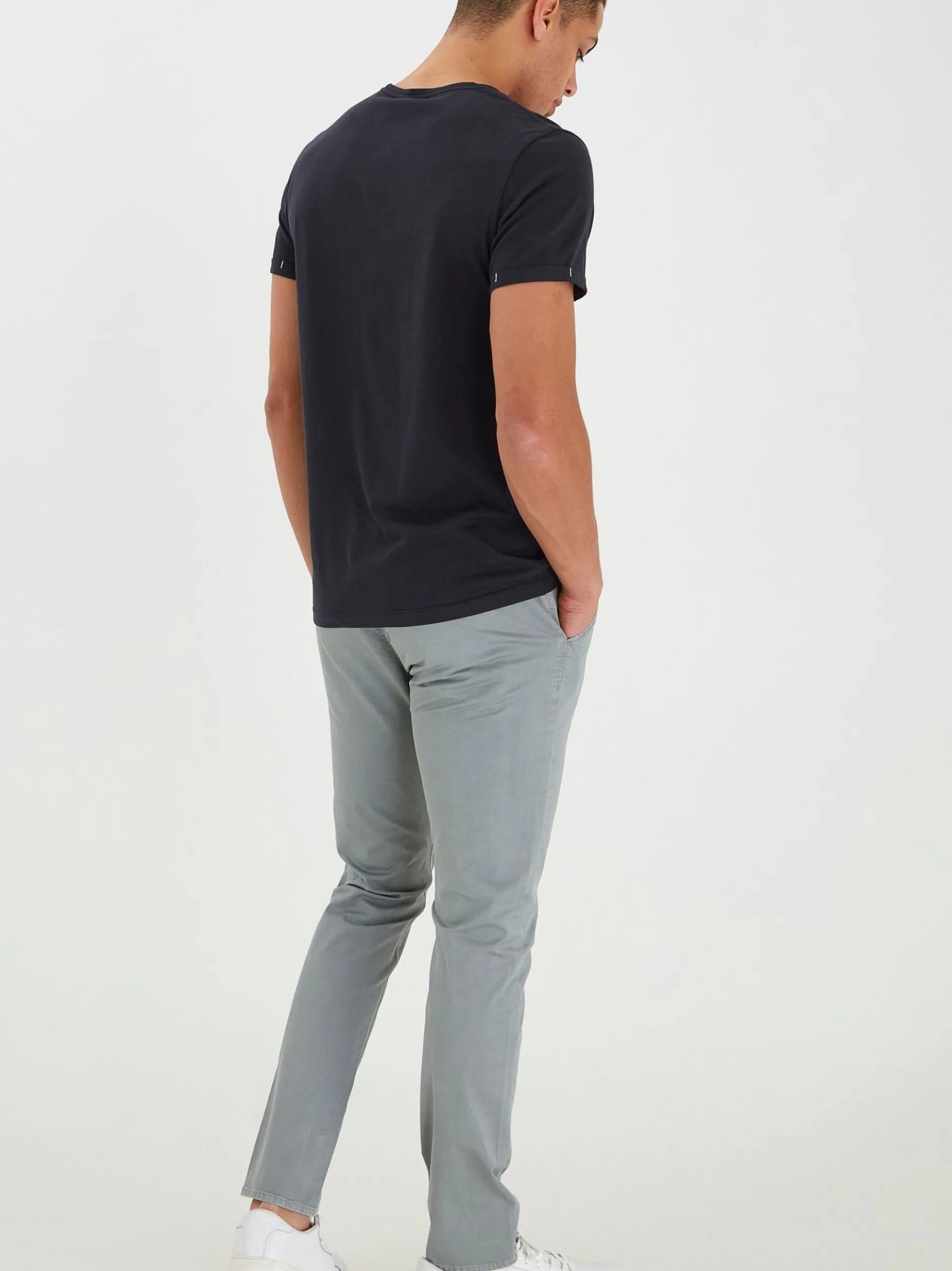 BLEND Herren T-Shirt - BHPerry in blau