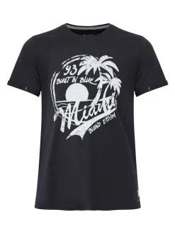 BLEND Herren T-Shirt - BHPerry in blau