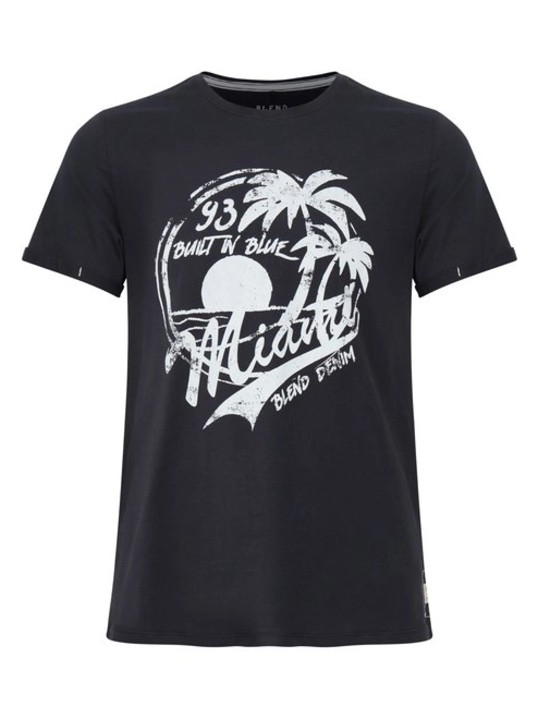 BLEND Herren T-Shirt - BHPerry in blau