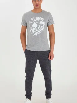 BLEND Herren T-Shirt - BHPerry in grau