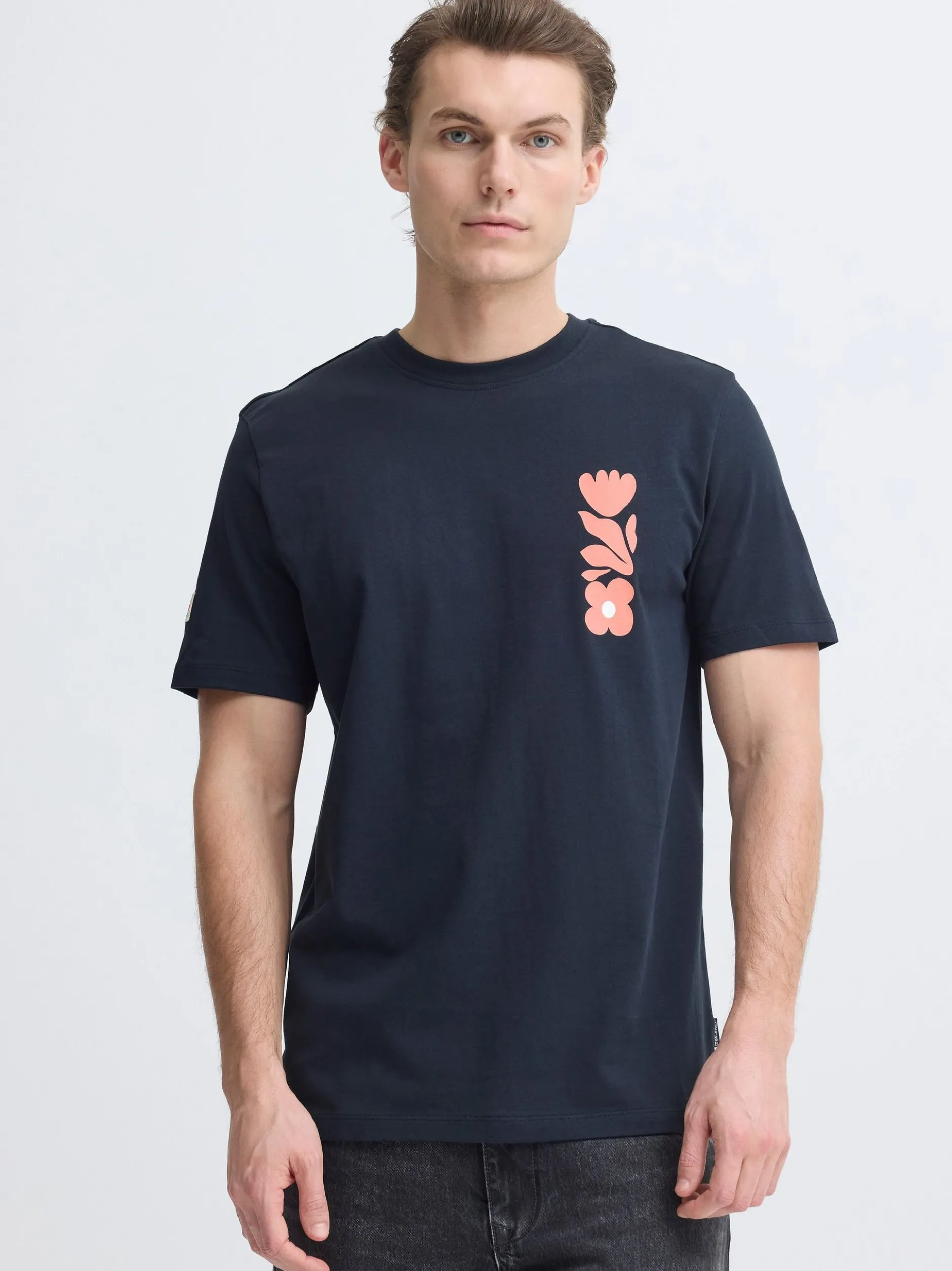 BLEND Herren T-Shirt - BHSun in blau