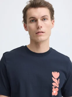 BLEND Herren T-Shirt - BHSun in blau