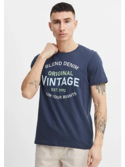 BLEND Herren T-Shirt - BHTee 3er-Pack in mehrfarbig