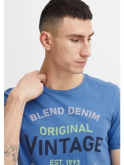 BLEND Herren T-Shirt - BHTee 3er-Pack in mehrfarbig