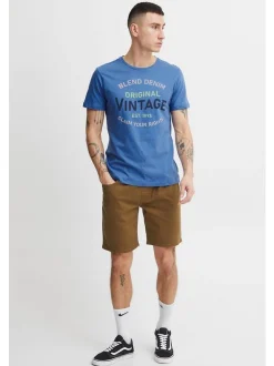 BLEND Herren T-Shirt - BHTee 3er-Pack in mehrfarbig