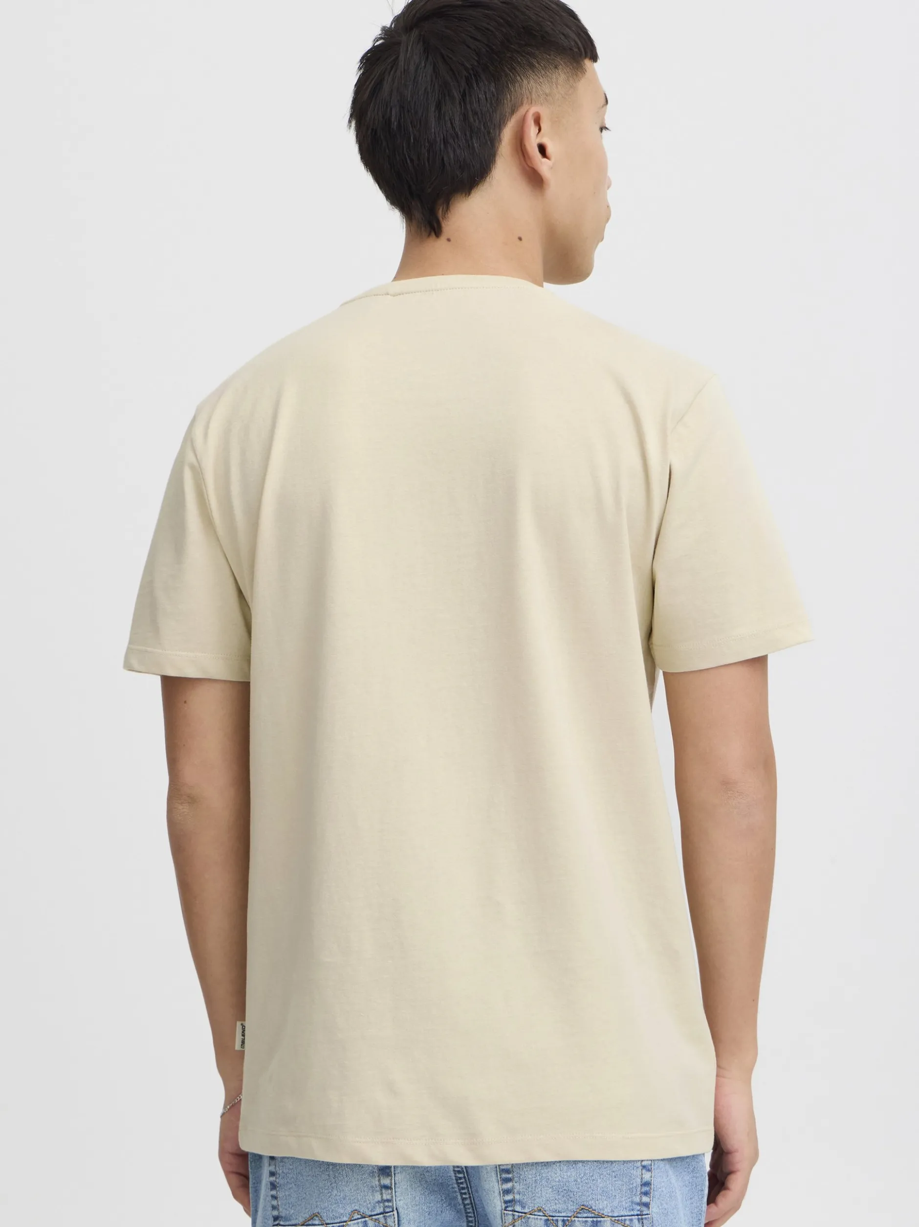 BLEND Herren T-Shirt - BHTee 3er-Pack in sand