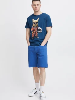 BLEND Herren T-Shirt - BHTee in blau