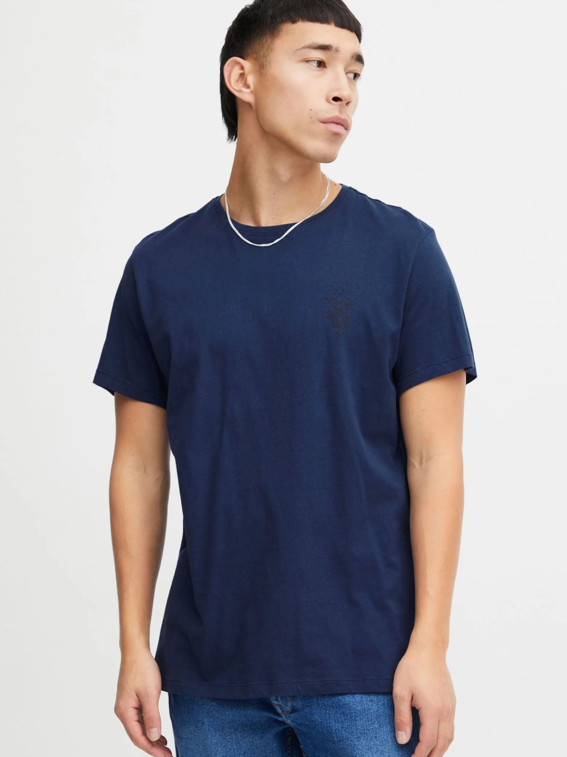 BLEND Herren T-Shirt - BHTee in blau