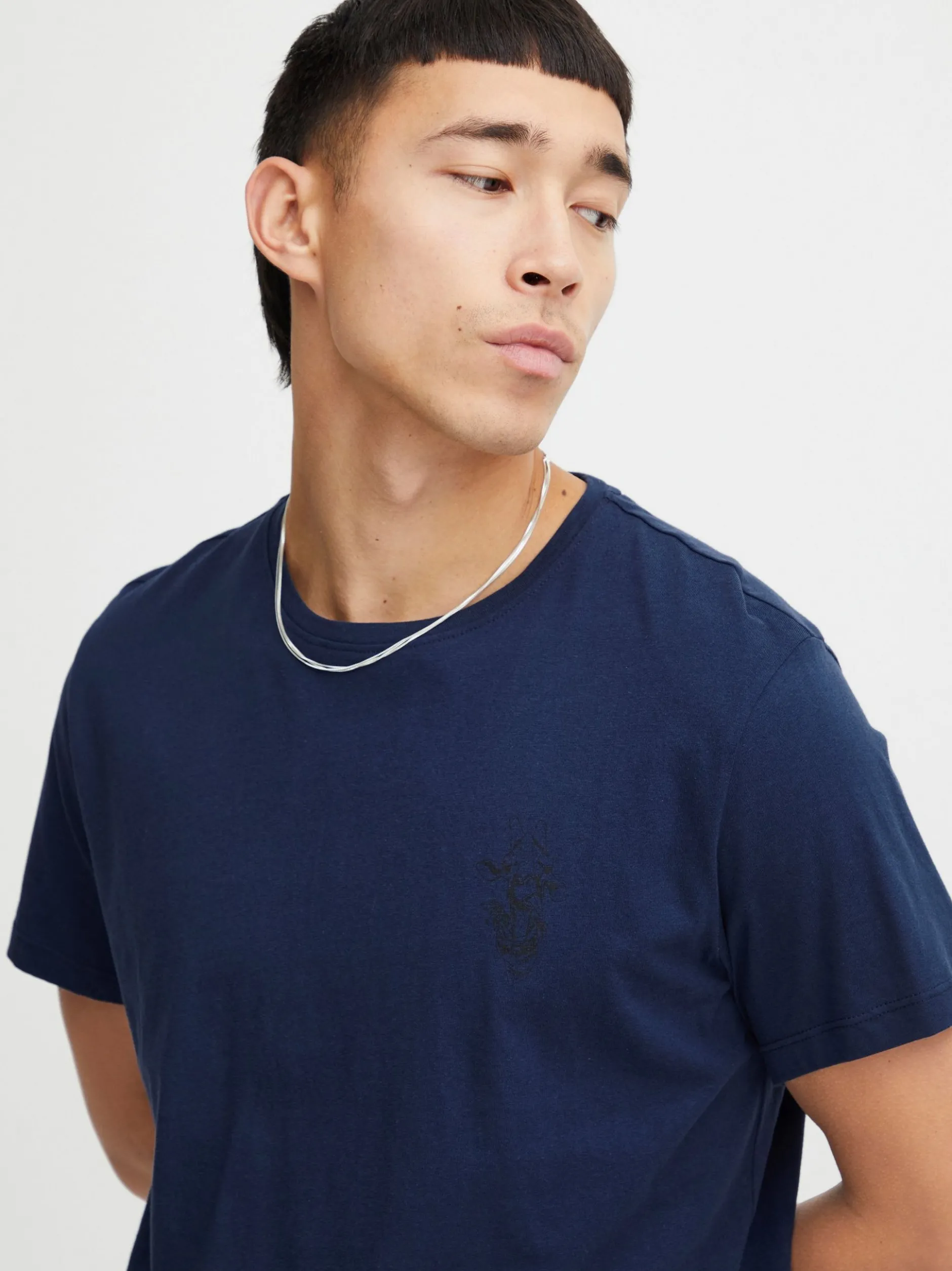 BLEND Herren T-Shirt - BHTee in blau