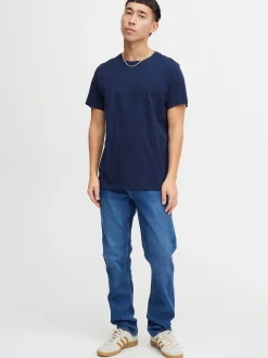 BLEND Herren T-Shirt - BHTee in blau