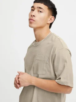 BLEND Herren T-Shirt - BHTee in beige