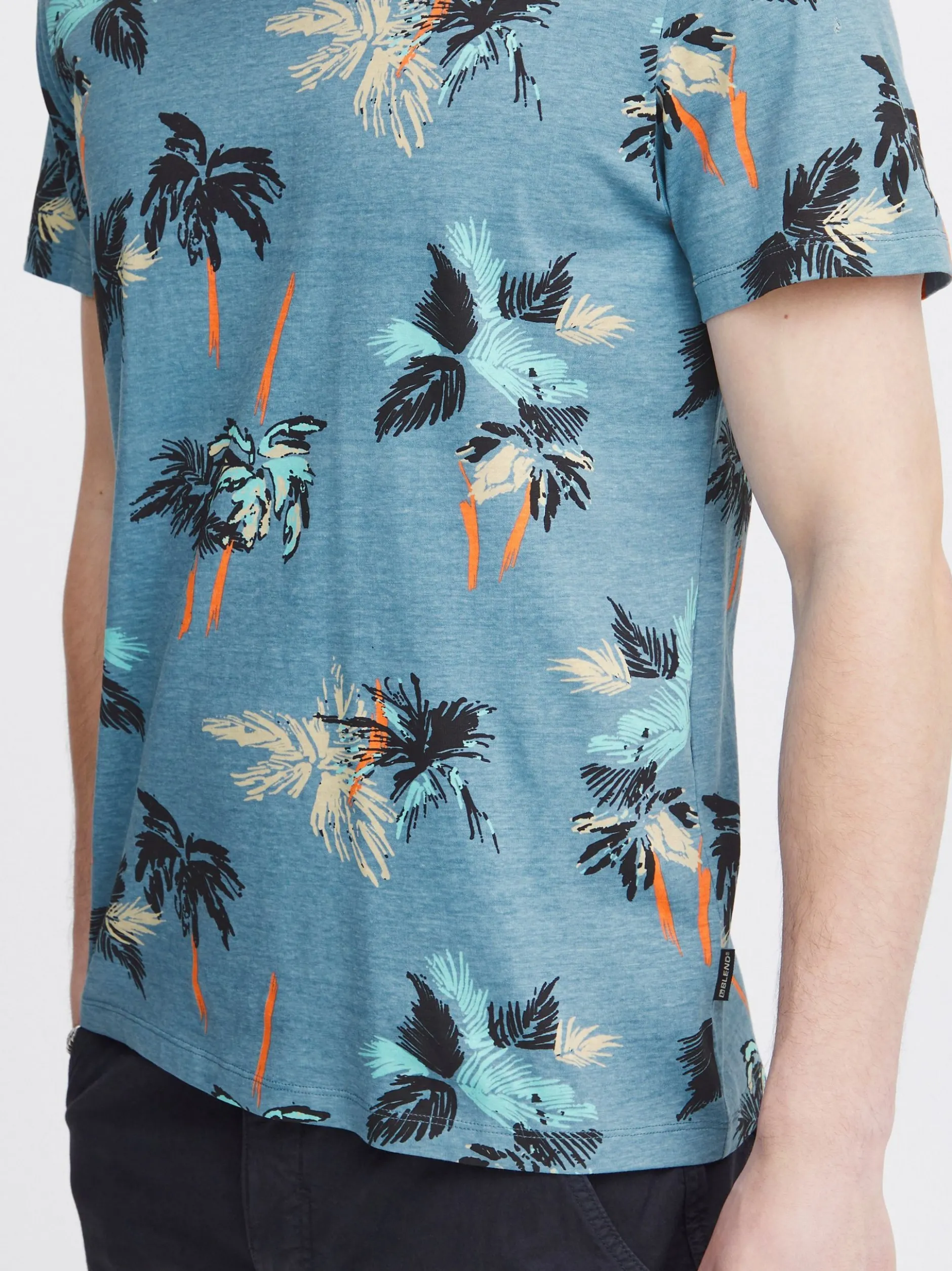 BLEND Herren T-Shirt - BHTee in blau