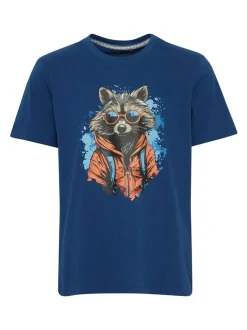 BLEND Herren T-Shirt - BHTee in blau