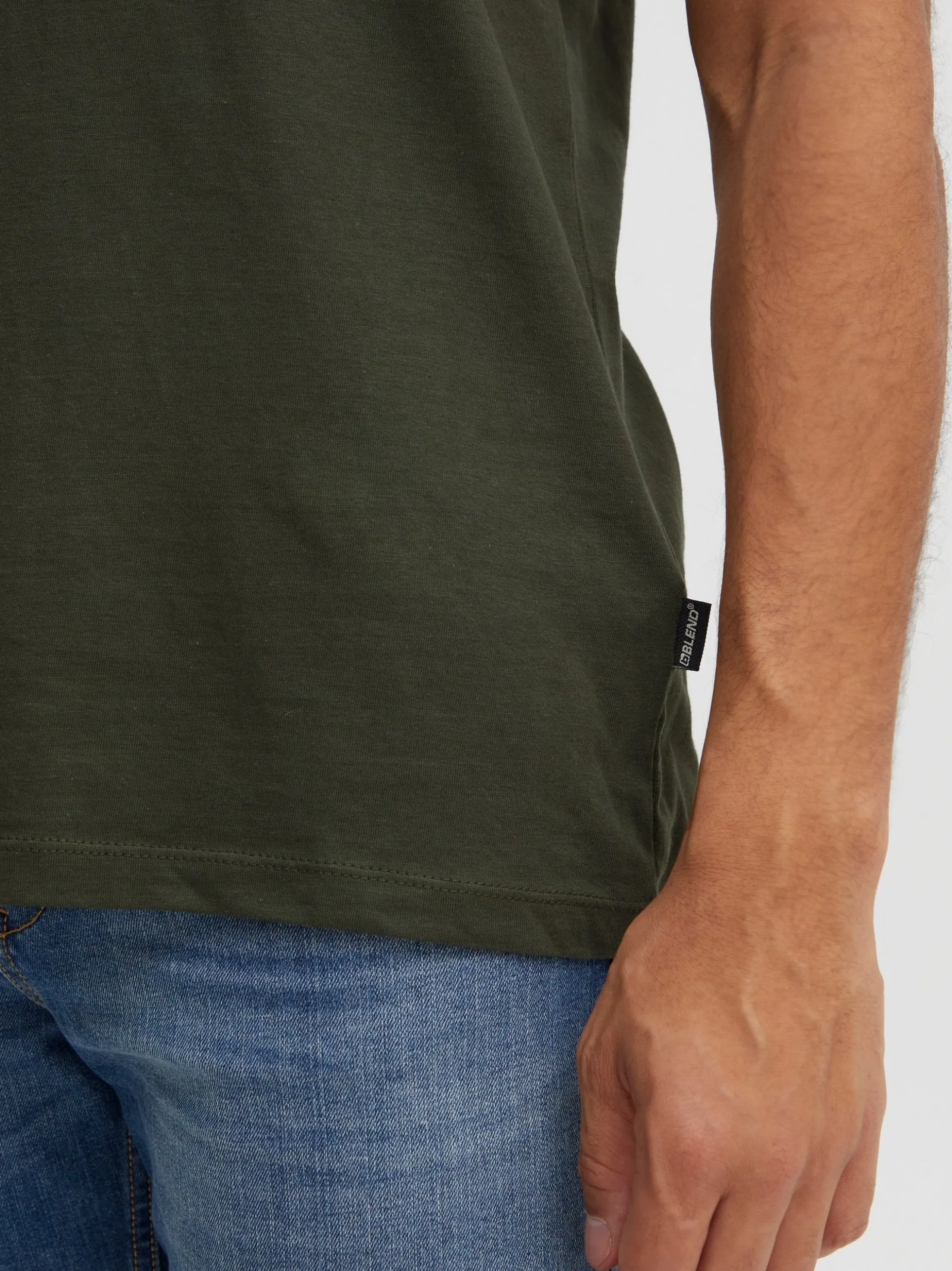 BLEND Herren T-Shirt BHTee in grün