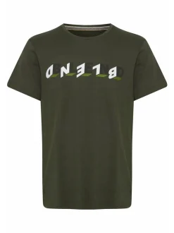 BLEND Herren T-Shirt BHTee in grün