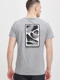 BLEND Herren T-Shirt - BHTee in grau