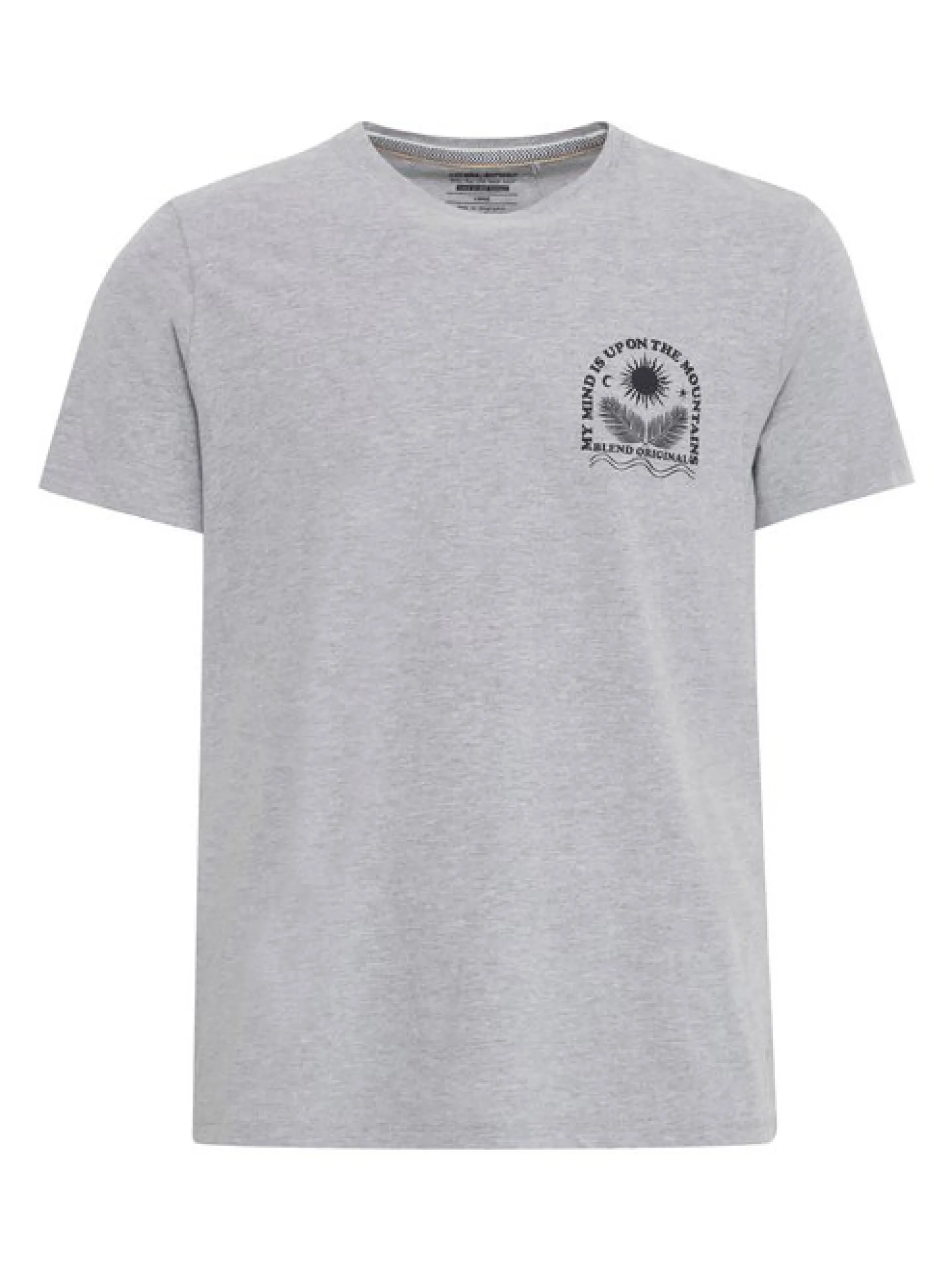 BLEND Herren T-Shirt - BHTee in grau