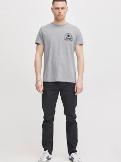 BLEND Herren T-Shirt - BHTee in grau