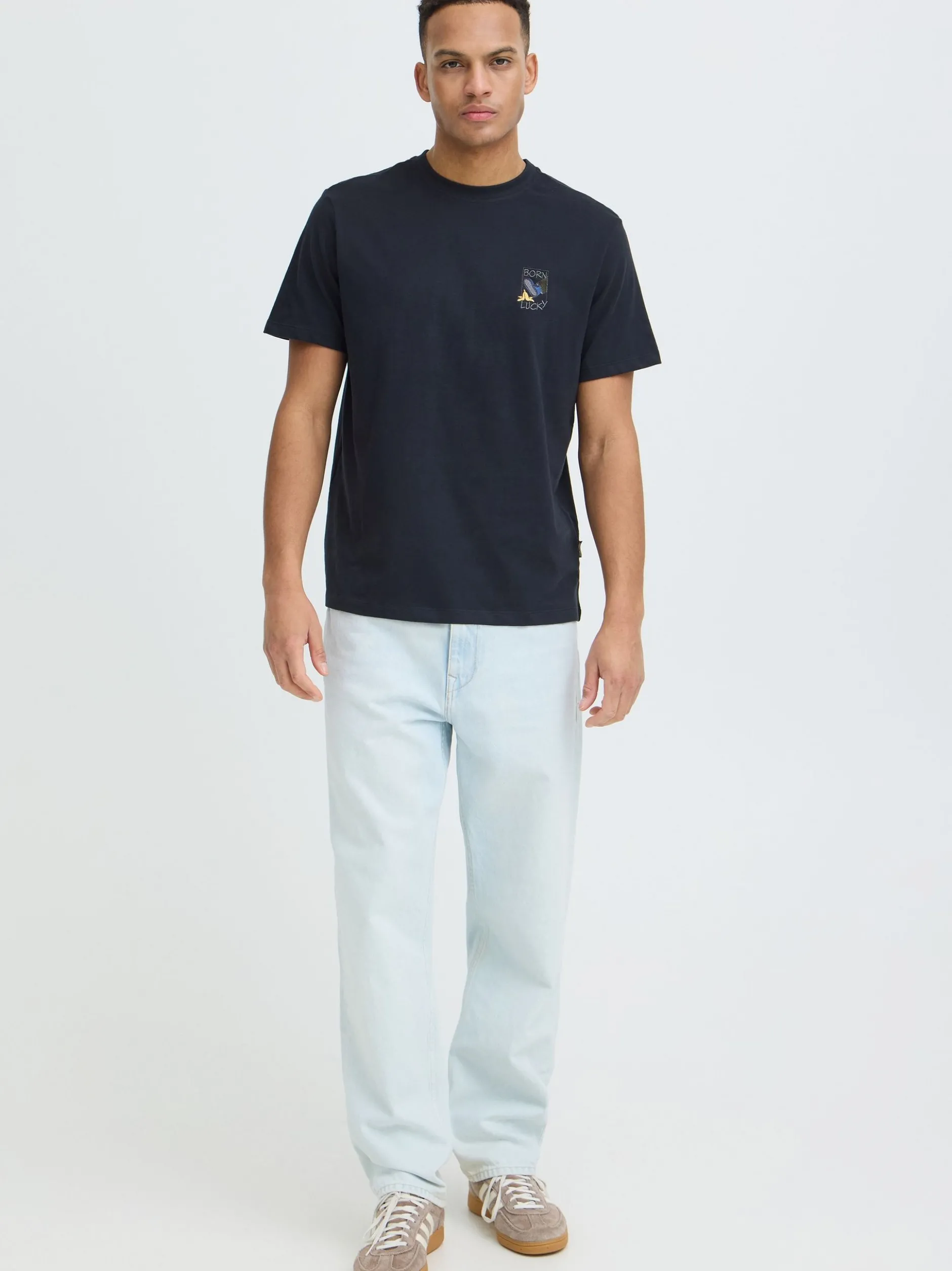 BLEND Herren T-Shirt - BHTee in marine