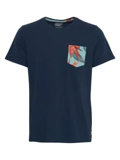 BLEND Herren T-Shirt - BHTrop in marine
