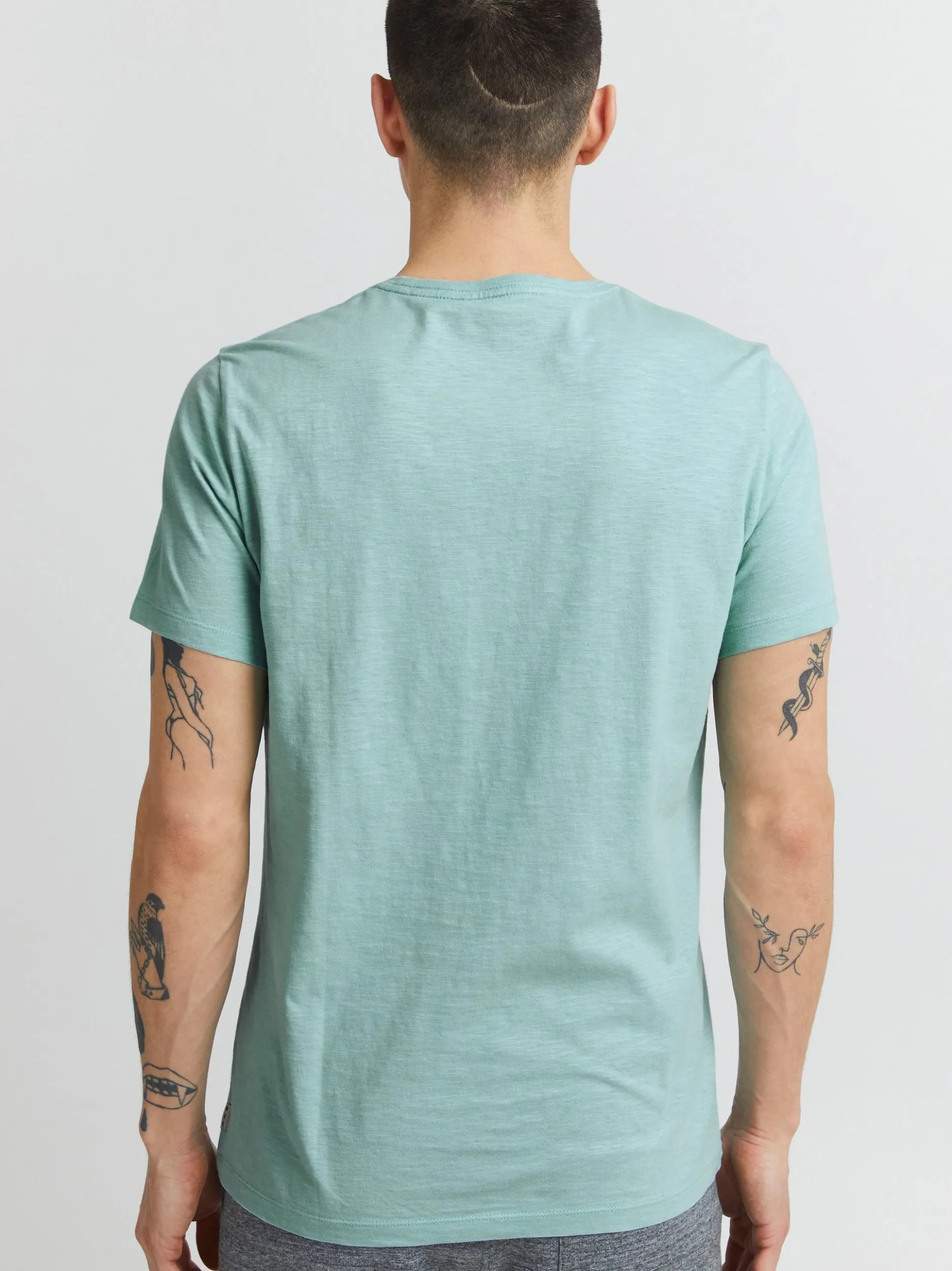 BLEND Herren T-Shirt - BHTrop in mint