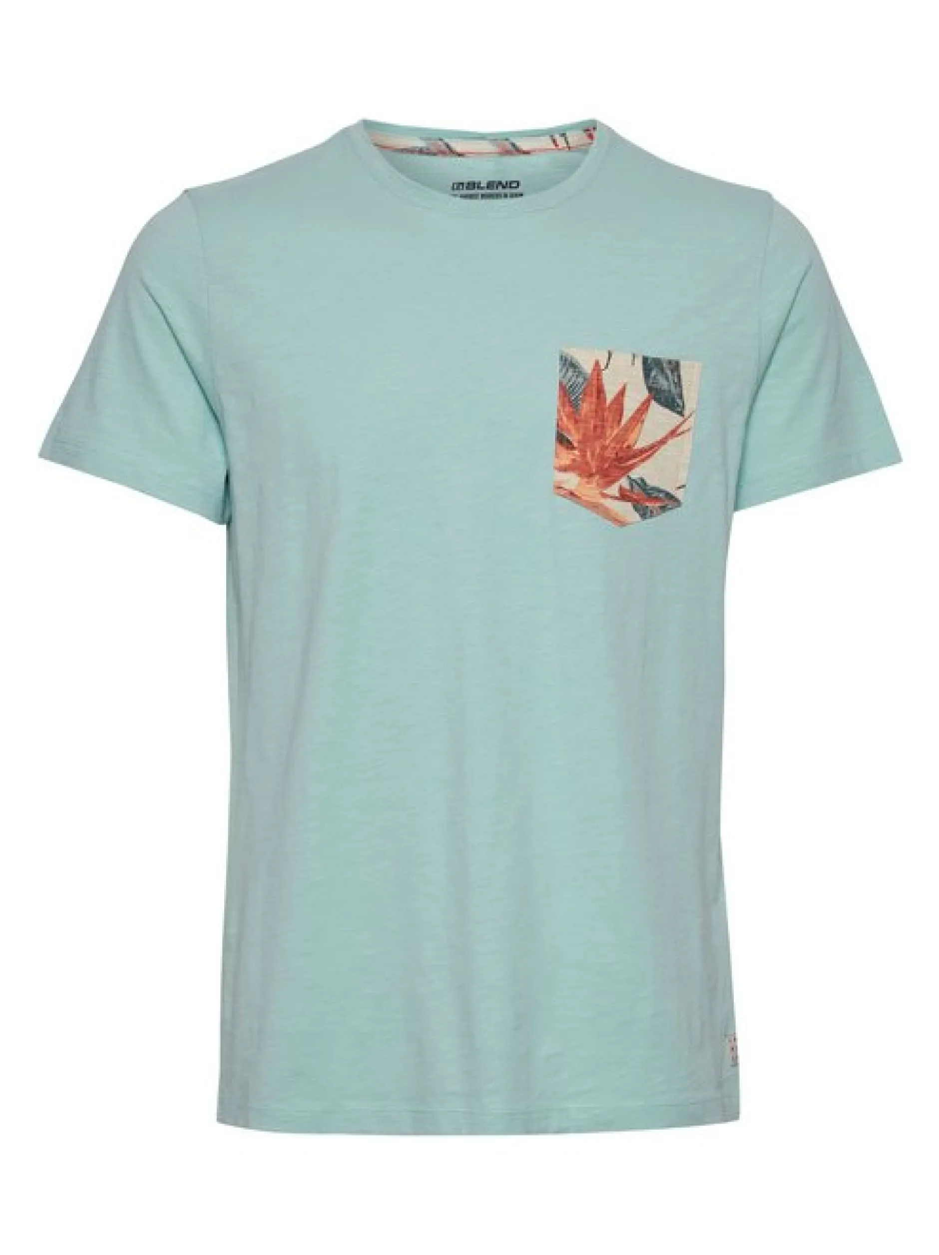 BLEND Herren T-Shirt - BHTrop in mint