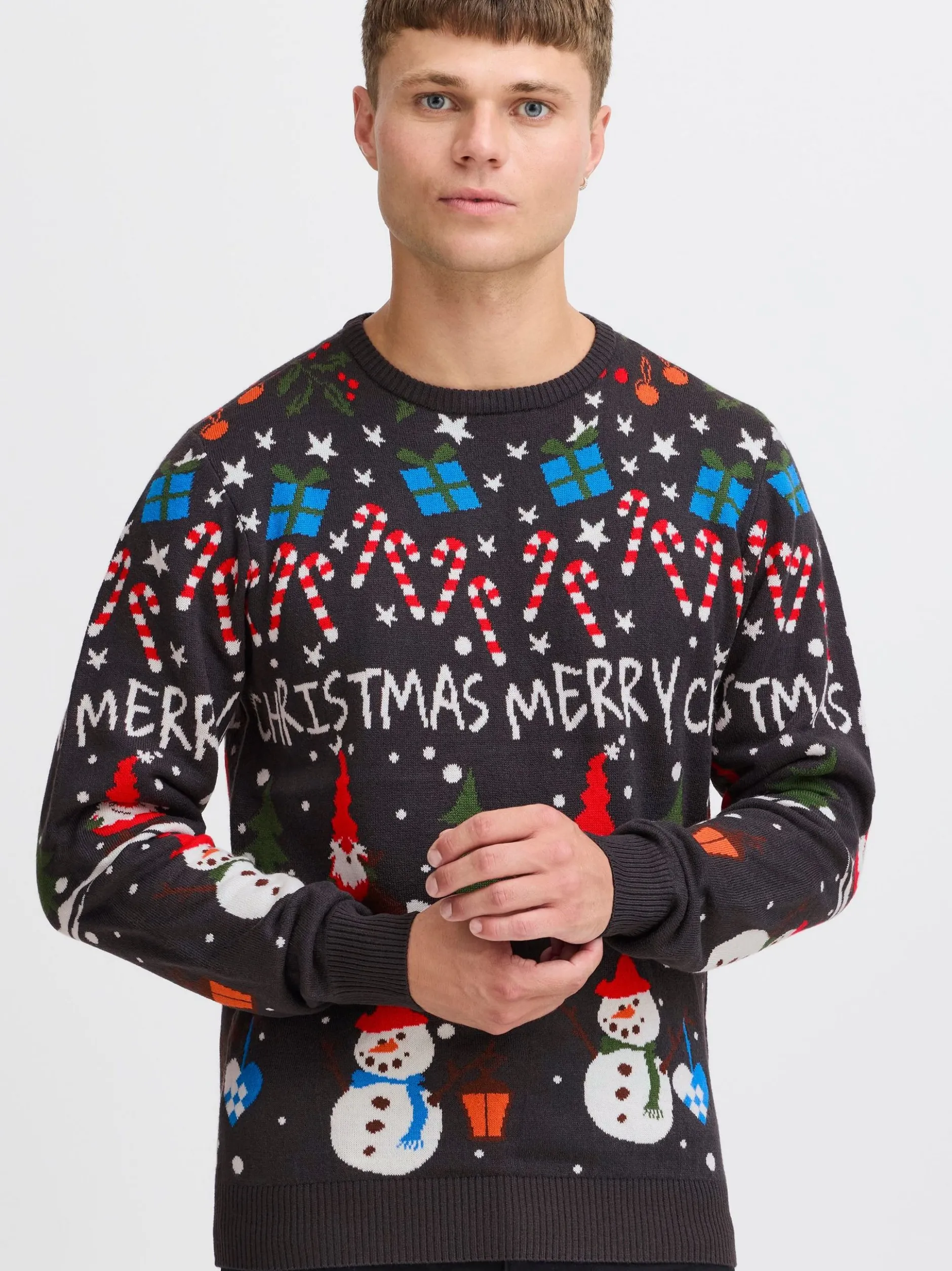 BLEND Herren Weihnachtspullover - BHChristian in marine