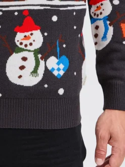 BLEND Herren Weihnachtspullover - BHChristian in marine