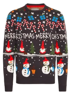 BLEND Herren Weihnachtspullover - BHChristian in marine