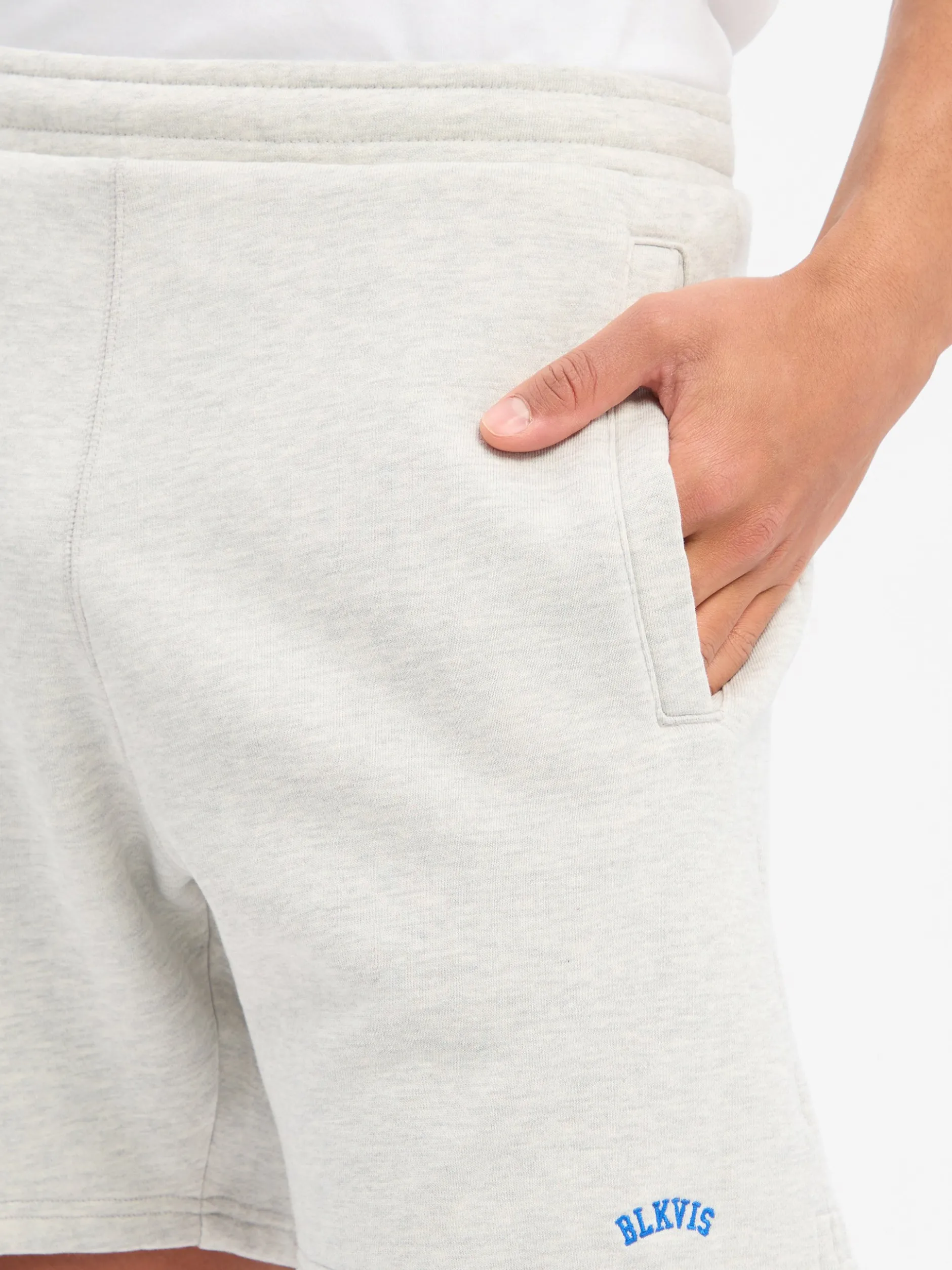 BLKVIS Herren Sweatshorts - Nightflight in hellgrau