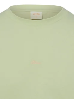 BLKVIS Herren T-Shirt in limone - Ausschnitt: Rundhals