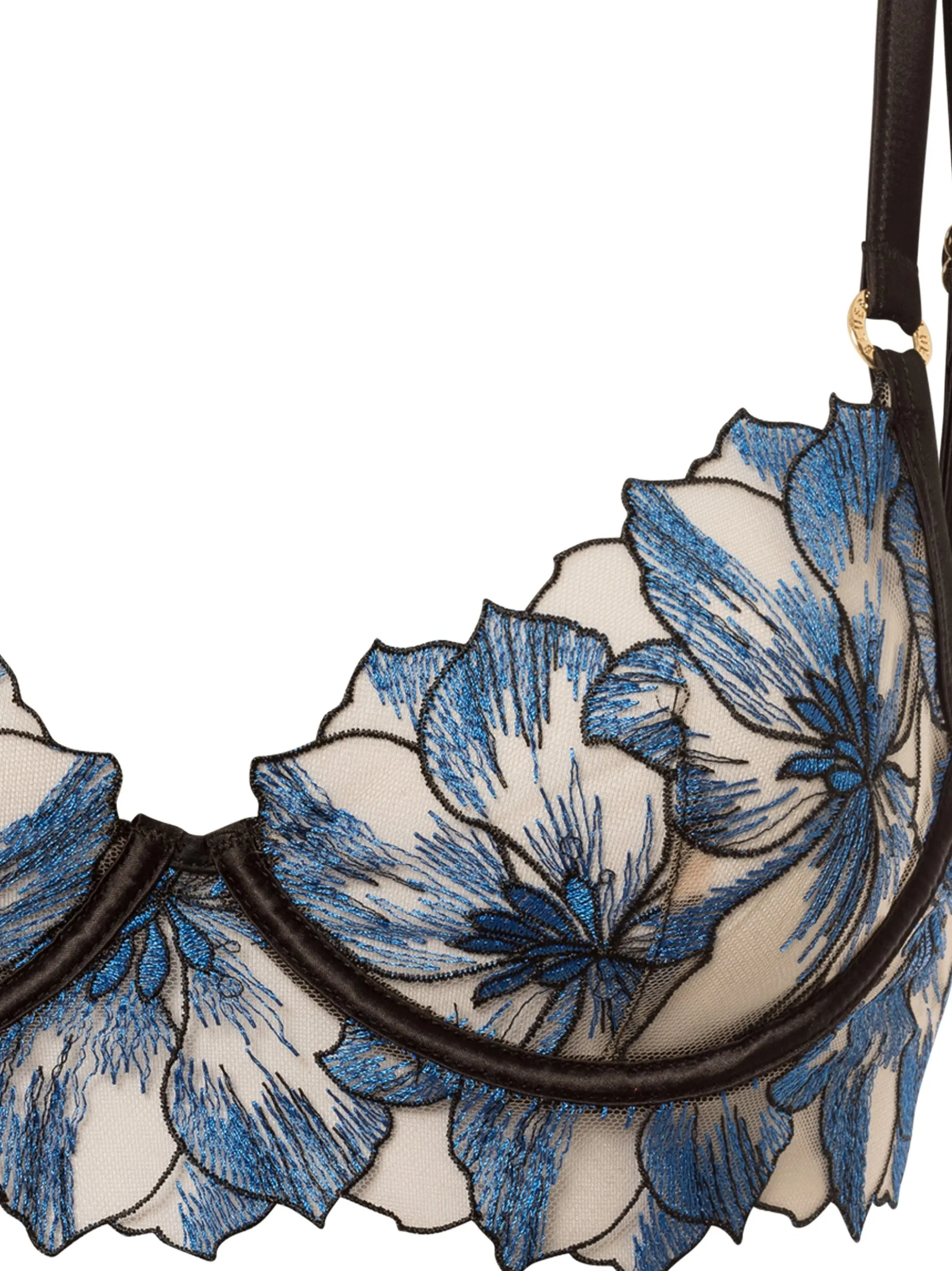 Bluebella Damen Bügel-BH - Lyandra in royal schwarz