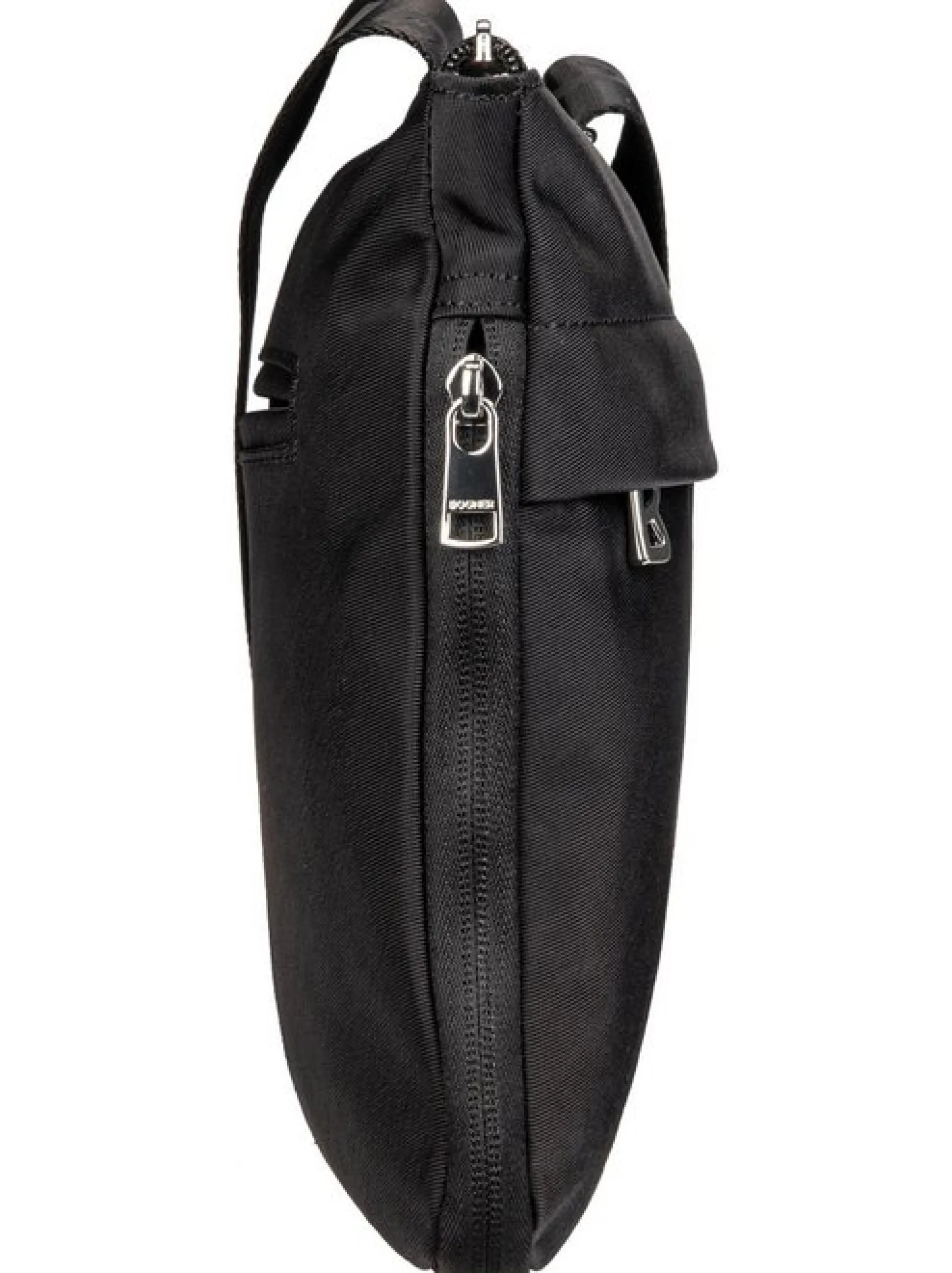 Bogner Accessoires Unisex Schultertasche - Maxon Serena MVZ in schwarz