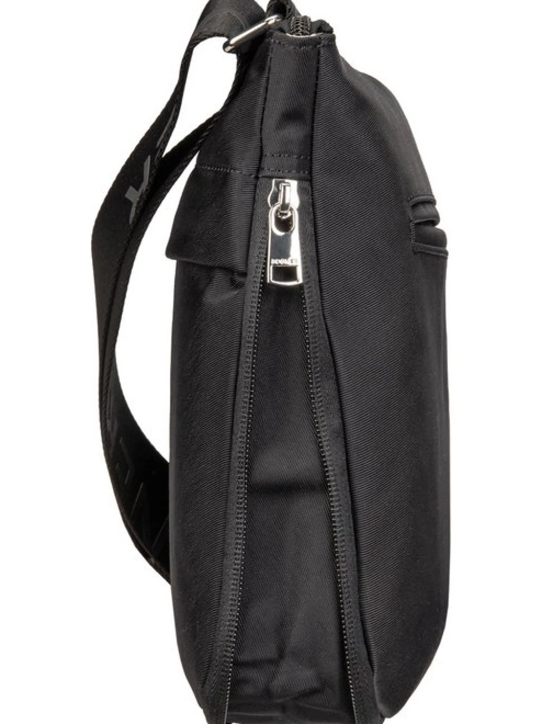 Bogner Accessoires Unisex Schultertasche - Maxon Serena MVZ in schwarz