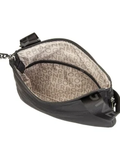 Bogner Accessoires Unisex Schultertasche - Maxon Serena MVZ in schwarz